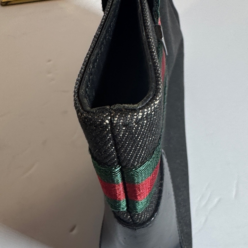 Black Denim Gucci Tote Bag - Picture 16 of 16